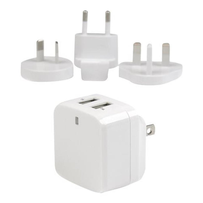 Cargador Pared Startech Usb2pacwh 17w 2x Usb Tipo A Blanco Hover Image