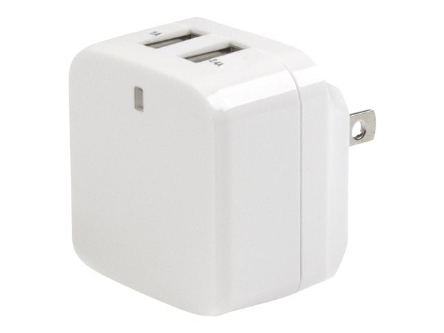 Cargador Pared Startech Usb2pacwh 17w 2x Usb Tipo A Blanco