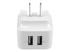 Cargador Pared Startech Usb2pacwh 17w 2x Usb Tipo A Blanco