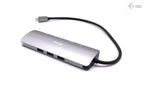 Docking Station I - Tec Usb Tipo C 9 En 1 + Cargador 100w