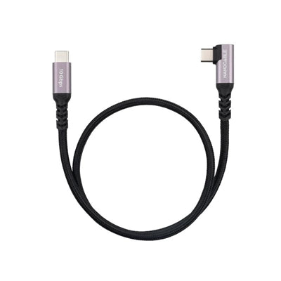 Cable Nanocable Usb - C 3.2 Gen2 Acodado 100w 1m