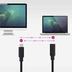 Cable Prolongador Nanocable Usb - C 3.2 Gen2x2 100w C - M - H 1.5m Alargador