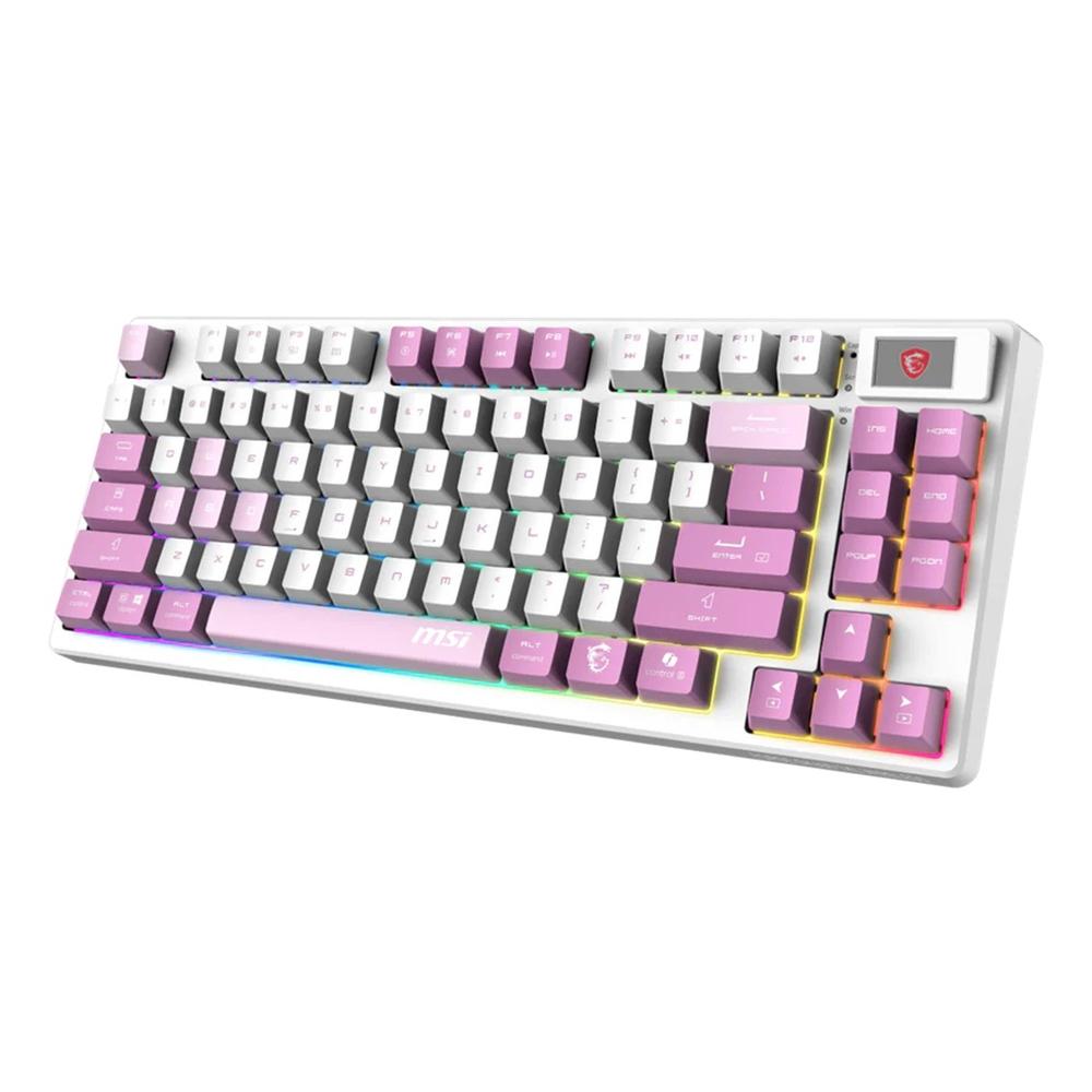 Teclado Msi Forge Gk600 Tkl Inalambrico