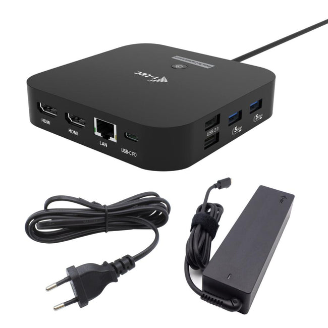 Docking Station I - Tec Usb Tipo C 10 En 1 + Cargador Universal 100w Hover Image