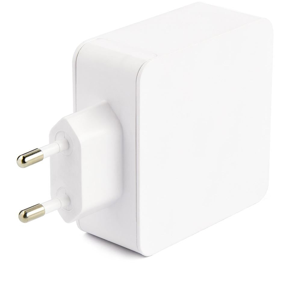 Cargador Pared Startech Wch1ceu 60w 1x Usb Tipo C Blanco + Cable Usb Tipo C 2m