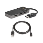 Hub Startech Displayport 3 En 1
