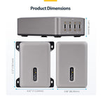 Cargador Para Portatil Startech 240w 4x Usb Tipo C