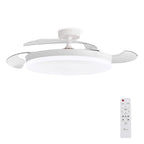 3nod - Ventilador De Techo Con Luz Led Concept Ova Motor Dc 6 Velocidades Control Remoto.