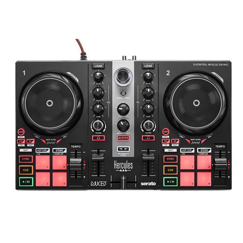 Mesa De Mezclas Hercules Consola Dj Learning Kit Mk2