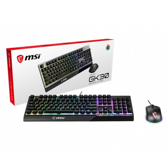 Teclado + Raton Gaming Msi Vigor Ck30 Negro Hover Image
