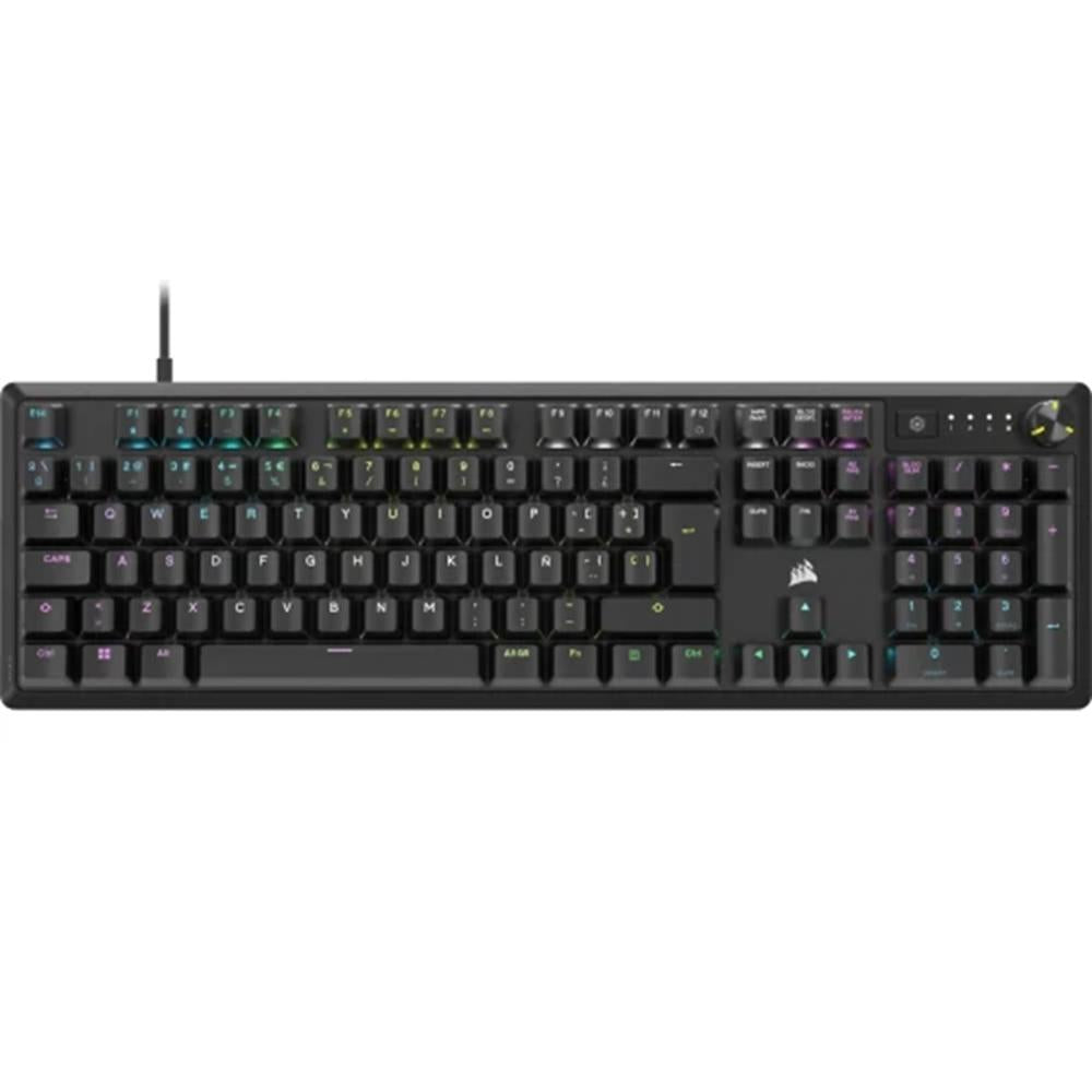 Teclado Gaming Corsair K70 Core Rgb Negro Portugues
