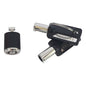 Cerradura De Seguridad Con Llave Conceptronic Custodio03bsm Para Chasis Compatible Con Llave Maestra