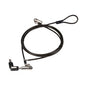 Cable De Seguridad Conceptronic Custodio02bnmt Doble Cabezal Con Llave Compatible Con Llave Maestra