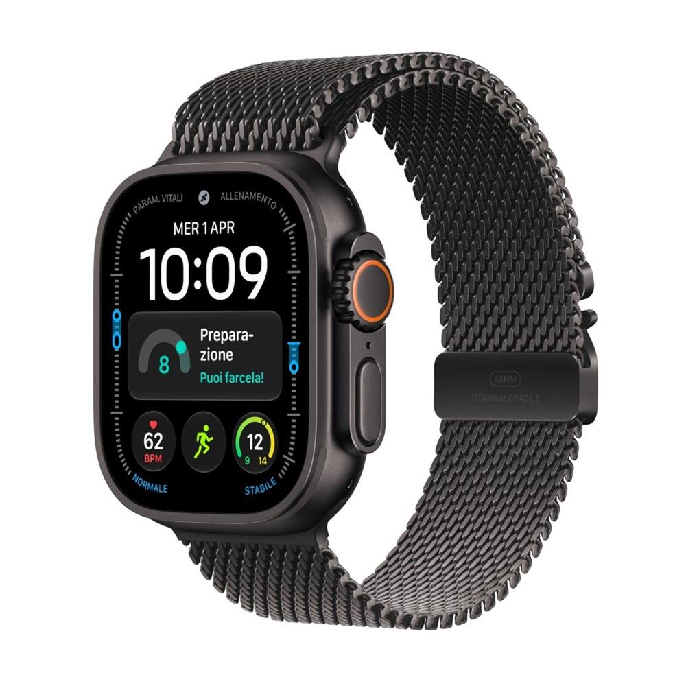 Smartwatch Apple Watch U4 Gps+cell 49mm Black Titanium Milanese Loop M