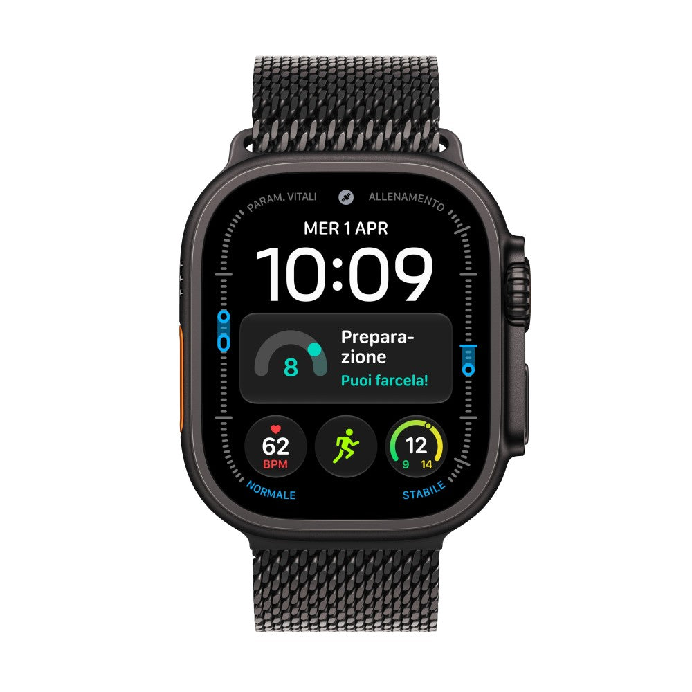 Smartwatch Apple Watch U4 Gps+cell 49mm Black Titanium Milanese Loop M