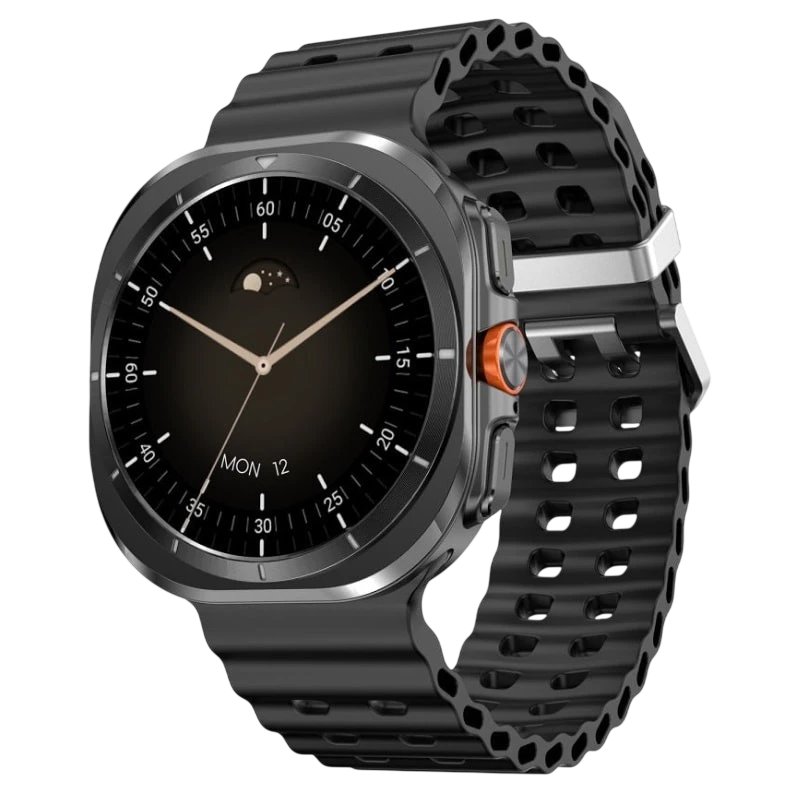 DT NO.1 Watch Ultra Negro 1,5 pulgadas IPS NFC 7 días IP68