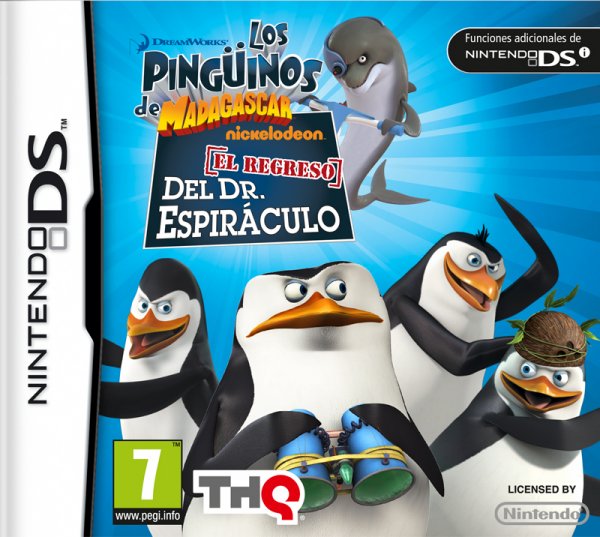 Los Pinguinos De Madagascar El Regreso (3dsxl/3ds/2ds) Nintendo DS Hover Image