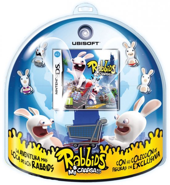 Rabbids: Mi Caaasa + Figuras (3dsxl/3ds/2ds) Nintendo DS Hover Image