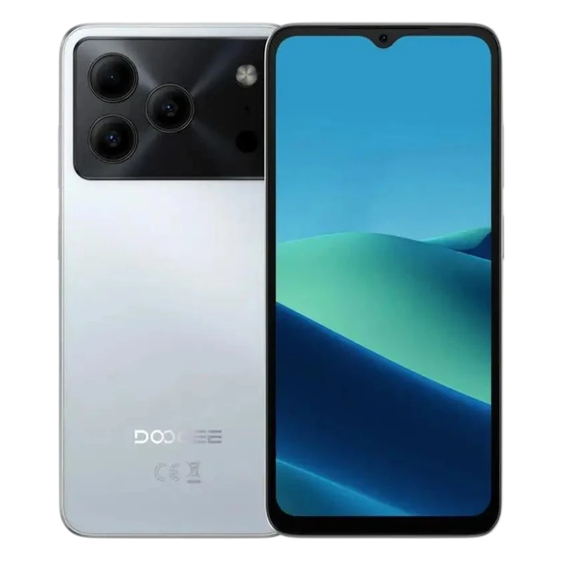 Doogee Note 56 Plus 6GB/256GB Plata 6,56 pulgadas IPS 90Hz 50MP 6150mAh NFC