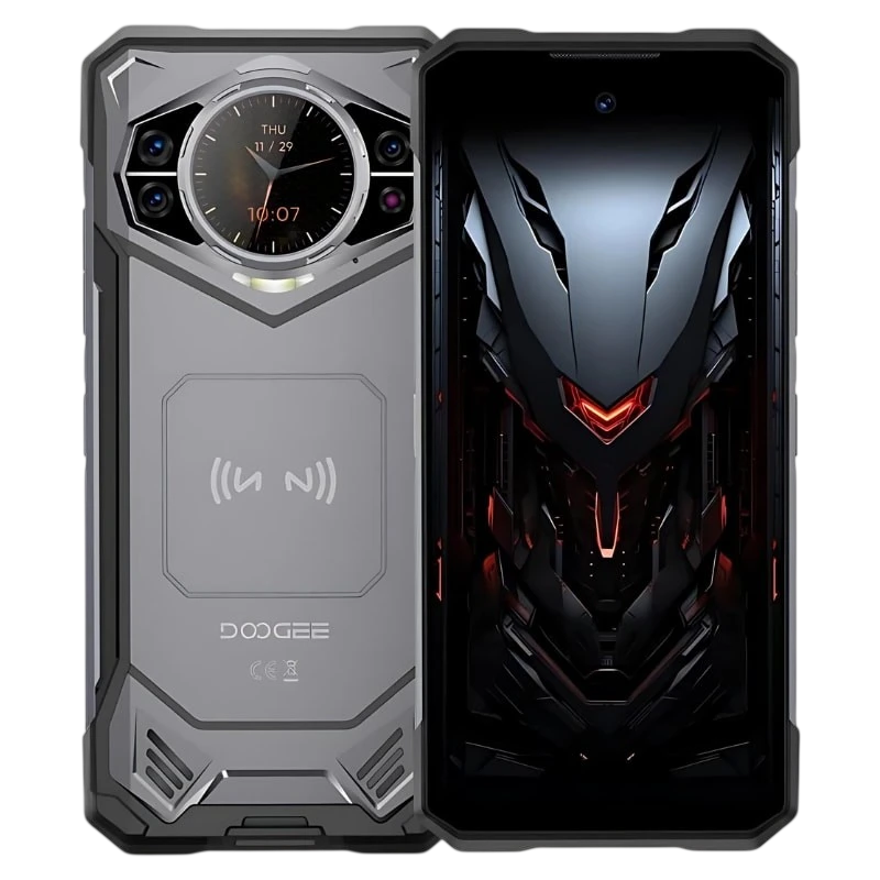 Doogee S200 5G 12GB/256GB Negro 6,72 pulgadas AMOLED 120Hz 100MP 10100mAh 33W NFC