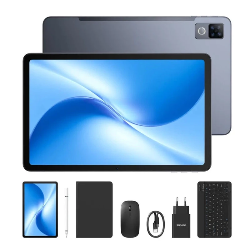 Doogee U12 WiFi 6GB/128GB Gris Edición VIP 12 pulgadas IPS 90Hz 13MP 9000mAh Tablet