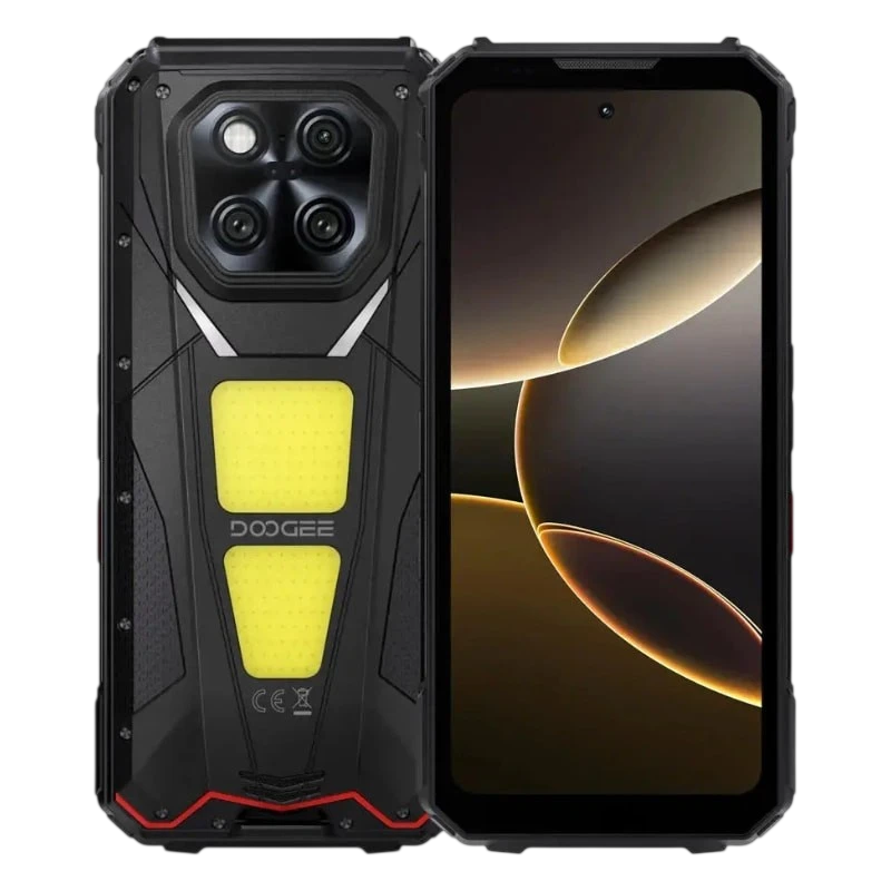 Doogee V Max LR 5G 16GB/512GB Negro Rugged IP68/IP69K 6,78 pulgadas IPS 120Hz 200MP 20500mAh 45W NFC
