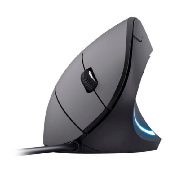 Mouse Vertical Equip Ergonomico Usb 6 Botones 3200dpi Color Negro