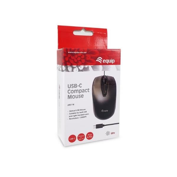 Mouse Equip Usb-c 245116 Compacto Color Negro