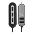 Cargador Usb Ewent Para Coche - 5 Puertos - 54w