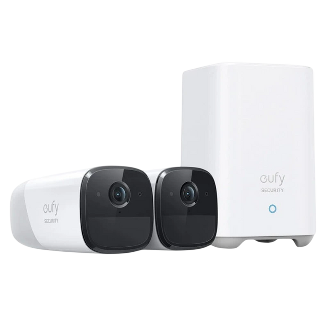 Eufy Security S221 (eufyCam 2 Pro) 2K IP67 WiFi Blanco Hover Image