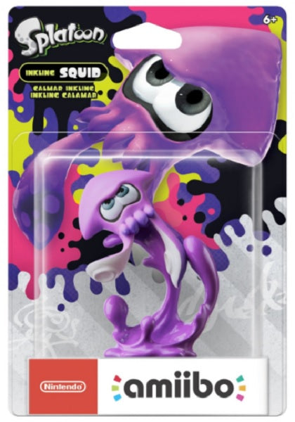 Figura Amiibo Splatoon: Inkling Calamar Squid Hover Image