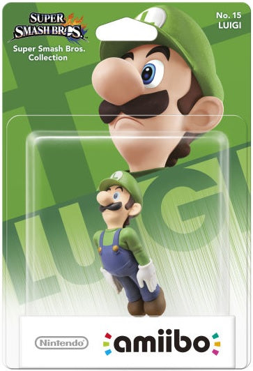 Figura Amiibo S. Smash Bros: Luigi Hover Image