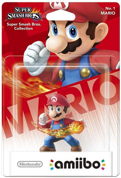 Figura Amiibo S. Smash Bros: Mario Hover Image