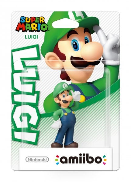 Figura Amiibo Super Mario: Luigi Hover Image