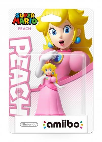Figura Amiibo Super Mario: Peach Hover Image