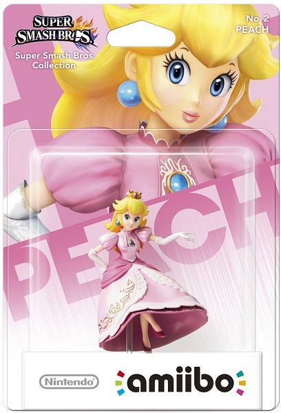 Figura Amiibo S. Smash Bros: Peach Hover Image