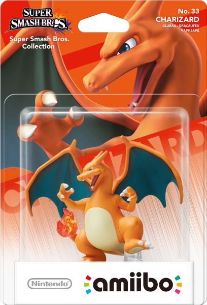 Figura Amiibo S. Smash Bros: Charizard