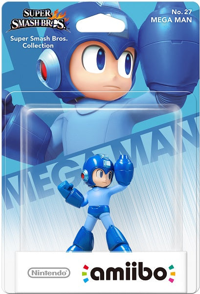 Figura Amiibo S. Smash Bros: Mega Man Hover Image