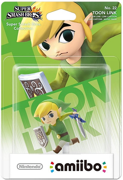 Figura Amiibo S. Smash Bros: Toon Link Hover Image