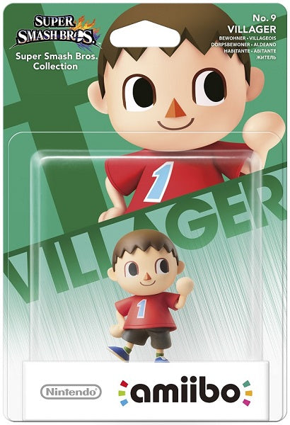 Figura Amiibo S. Smash Bros: Villager Hover Image