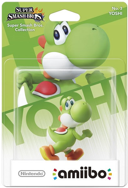 Figura Amiibo S. Smash Bros: Yoshi Hover Image