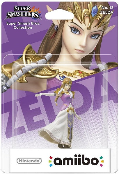 Figura Amiibo S. Smash Bros: Smash Zelda Hover Image