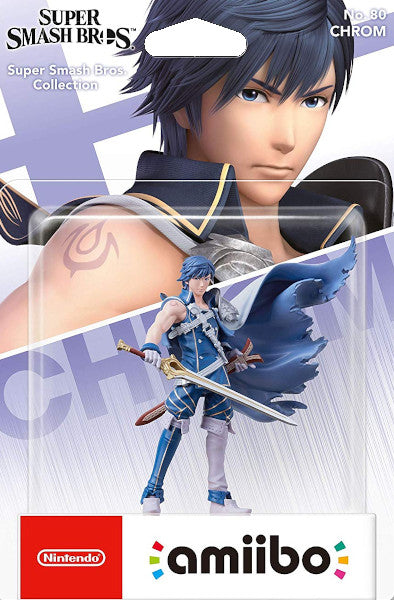 Figura Amiibo S. Smash Bros: Chrom Hover Image