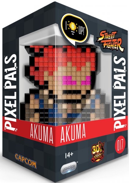 Figura Pixel Pals Street Fighter Akuma (017) 15 Cm Hover Image