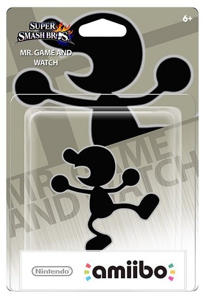 Figura Amiibo S. Smash Bros: Game & Watch Hover Image