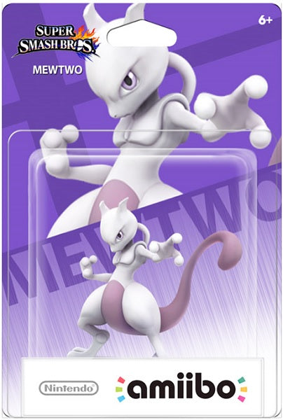 Figura Amiibo S. Smash Bros: Mewtwo Hover Image