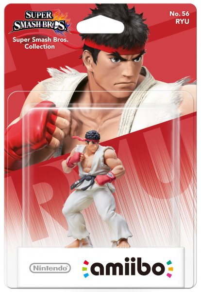 Figura Amiibo S. Smash Bros: Ryu Hover Image