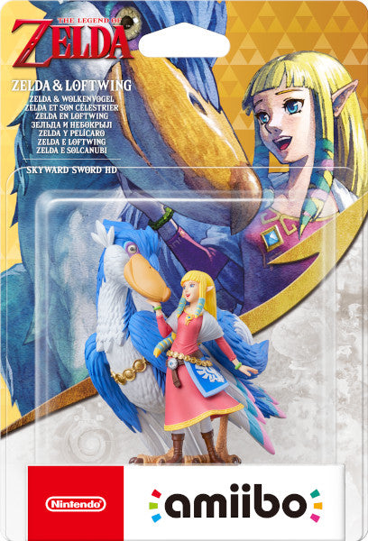 Figura Amiibo Zelda: Zelda & Loftwing (imp) Hover Image