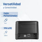 iggual Impresora térmica tickets TP EASY 58 USB+RJ