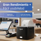 iggual Impresora térmica tickets TP EASY 58 USB+RJ